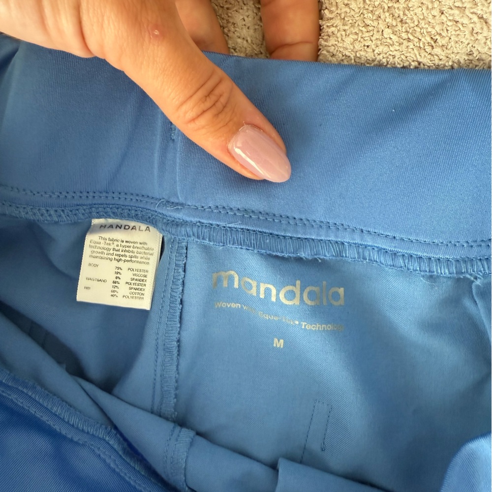Ceil Blue Jogger Scrub Pants Mandala - Picture 5 of 6